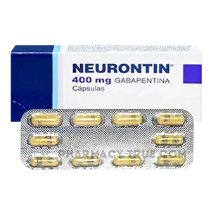 Package of Gabapentin medication